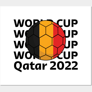 World Cup Qatar 2022  - Team Belgium Posters and Art